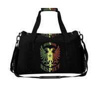Respect Senegal Flag Trendy Duffle Bag for Travel Large Capacity Lightweight Carry on Halfday Weekender Bags