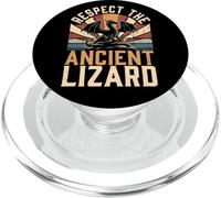Respect the Ancient Lizard Appreciate Dragons Day PopSockets PopGrip for MagSafe