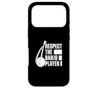 Respect The Banjo Player Funny Banjo Musician For A Banjoist Case for iPhone 17 Pro