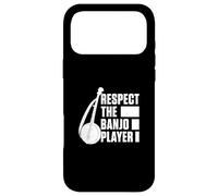 Respect The Banjo Player Funny Banjo Musician For A Banjoist Case for iPhone 17 Pro Max