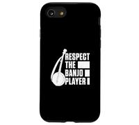 Respect The Banjo Player Funny Banjo Musician For A Banjoist Case for iPhone SE (2020) / 7/8