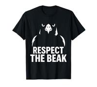 Respect The Beak Angry Magpie Funny Aussie T-Shirt