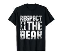 Respect The Bear Lover Forest Wildlife Nature T-Shirt