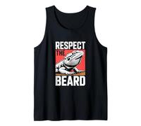 Respect The Beard! Bearded Dragon Owner Tank Top