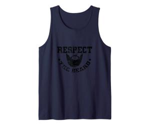 Respect The Beard Reverence for The Beard Tank Top