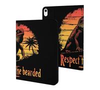 Respect The Bearded Dragon Slim Case Compatible with iPad 10th 9th 8th 7th Generation 2022 2021 2020 2019 Protective Cover Stand