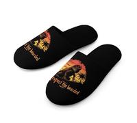 Respect The Bearded Dragon Warm Mens Slippers Slip On Soft Fleece House Shoes Winter Indoor Outdoor