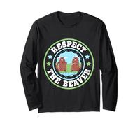 Respect The Beaver Long Sleeve T-Shirt