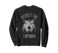RESPECT THE Capybara Funny Capybara Lover Sweatshirt
