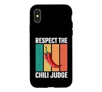Respect The Chili Judge - Chili Cook Off Case for iPhone X/XS