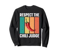 Respect The Chili Judge - Chili Cook Off Sweatshirt
