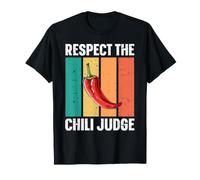Respect The Chili Judge - Chili Cook Off T-Shirt
