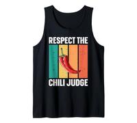 Respect The Chili Judge - Chili Cook Off Tank Top