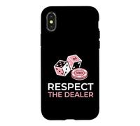 Respect The Dealer Casino Table Pit Boss Case for iPhone X/XS