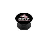 Respect The Dealer Casino Table Pit Boss PopSockets Adhesive PopGrip