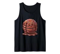 Respect The Drip Basketball Boys Girls Chocolate Cream Drip Tank Top