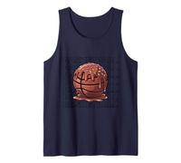 Respect The Drip Basketball Boys Girls Chocolate Cream Drip Tank Top