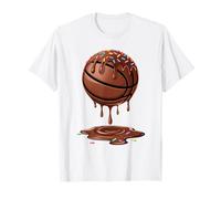 Respect The Drip Basketball Sprinkles Chocolate Cream Drip T-Shirt