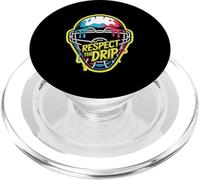 Respect The Drip Hockey Goalie Mask Ice Hockey Goaltender PopSockets PopGrip for MagSafe