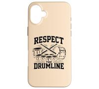 Respect The Drumline Marching Band Percussion Case for iPhone 16 Plus