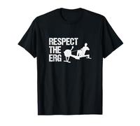 Respect The Erg - Indoor Rowing Machine Gym Fitness T-Shirt