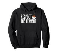 Respect The Ferment Kimchi Korean Fermented Food Lover Pullover Hoodie