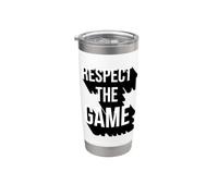 Respect the Game Stainless Steel Insulated Tumbler