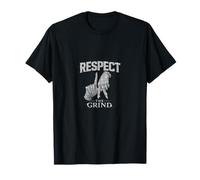 Respect The Grind Motivational Hustle Mindset Streetwear T-Shirt