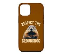 Respect the Groundhog Woodchuck Photo For Ground-Hog Lover Case for iPhone 12/12 Pro