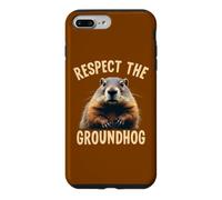 Respect the Groundhog Woodchuck Photo For Ground-Hog Lover Case for iPhone 7 Plus/8 Plus