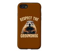 Respect the Groundhog Woodchuck Photo For Ground-Hog Lover Case for iPhone SE (2020) / 7/8