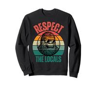 Respect The Locals California Bigoot American National Parks Sweatshirt