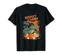 Respect The Locals Crocodile Alligator Animal Rights Biology T-Shirt