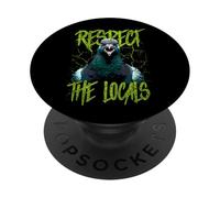 Respect The Locals Funny Pigeon Bird PopSockets Adhesive PopGrip