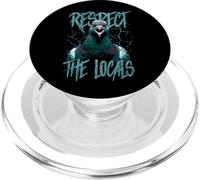 Respect The Locals Funny Pigeon Bird PopSockets PopGrip for MagSafe