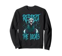 Respect The Locals Funny Pigeon Bird Sweatshirt