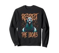 Respect The Locals Funny Pigeon Bird Sweatshirt
