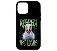 Respect The Locals Funny Seagull Seaside Case for iPhone 12 mini