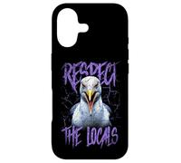Respect The Locals Funny Seagull Seaside Case for iPhone 17