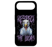 Respect The Locals Funny Seagull Seaside Case for iPhone Air