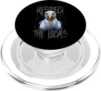 Respect The Locals Funny Seagull Seaside PopSockets PopGrip for MagSafe
