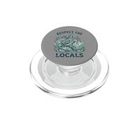 Respect The Locals Ocean Animals Turtle Conservation Sea PopSockets PopGrip for MagSafe