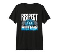Respect The Milkman Dairy Farmer Everyday Legend Premium T-Shirt