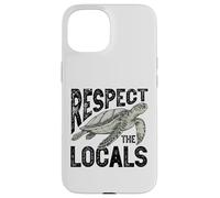 Respect The Ocean Love Turtles Save Our Oceans Case for iPhone 15