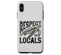 Respect The Ocean Love Turtles Save Our Oceans Case for iPhone XS Max