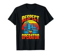 Respect The Operator Industrial Plant Worker T-Shirt