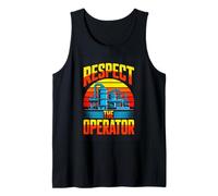 Respect The Operator Industrial Plant Worker Tank Top