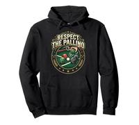 Respect The Pallino Bocce Italian Ball Game Player Bocce Pullover Hoodie