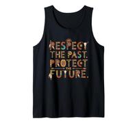 Respect The Past Protect The Future Native American Tank Top
