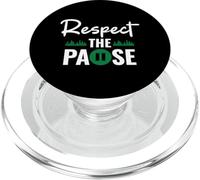 Respect The Pause - Stuttering Awareness PopSockets PopGrip for MagSafe